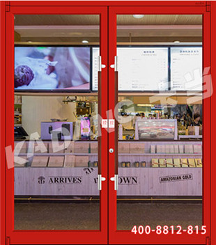 铝合金肯德基门,兆丰銮肯德基门厂家