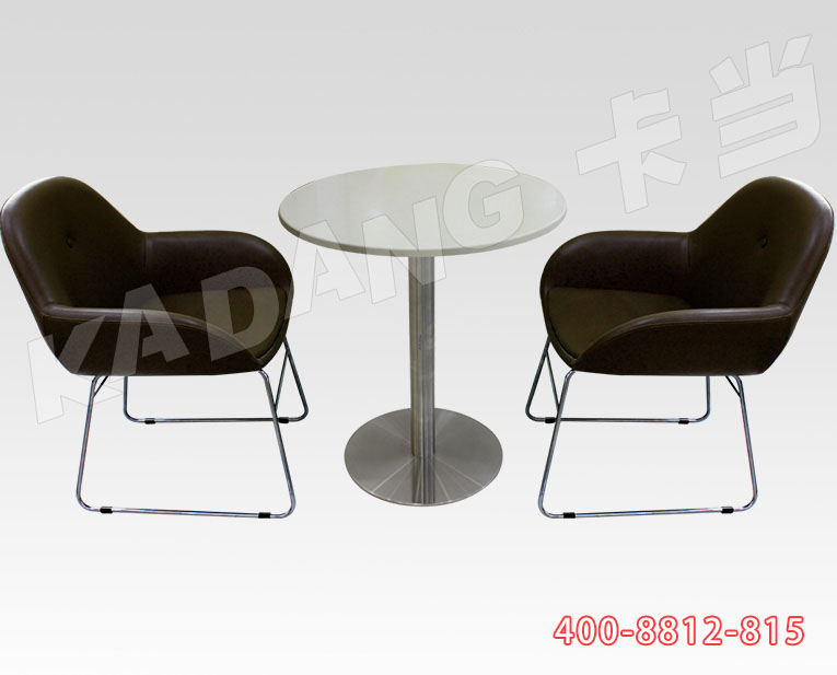 休闲椅两人桌组合